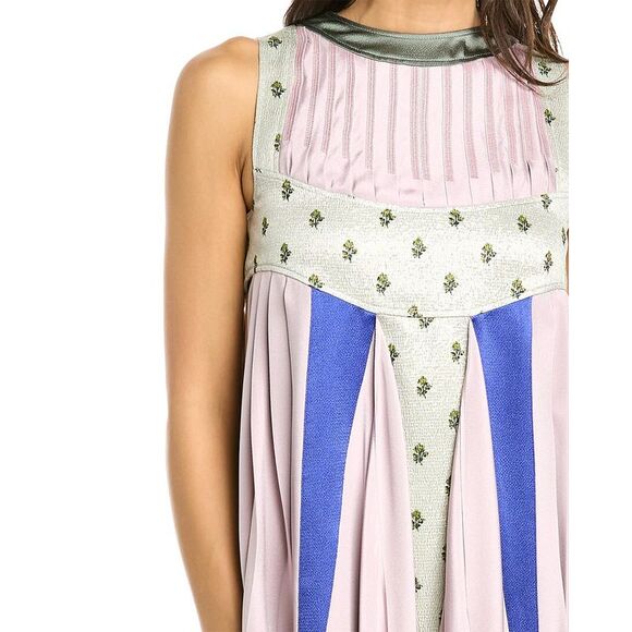 Valentino Womens  Silk Mini Dress - Picture 3 of 4